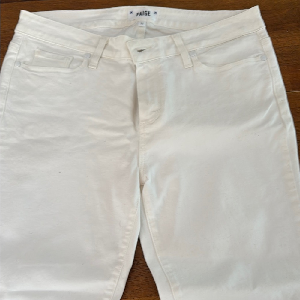 PAIGE Women's Skinny Jeans in White